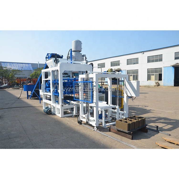 SHIYUE Factory's Automatic Special Brick Making Machinery Qt 4-18 Press Machine Brick Block Production PLC Manufacturer