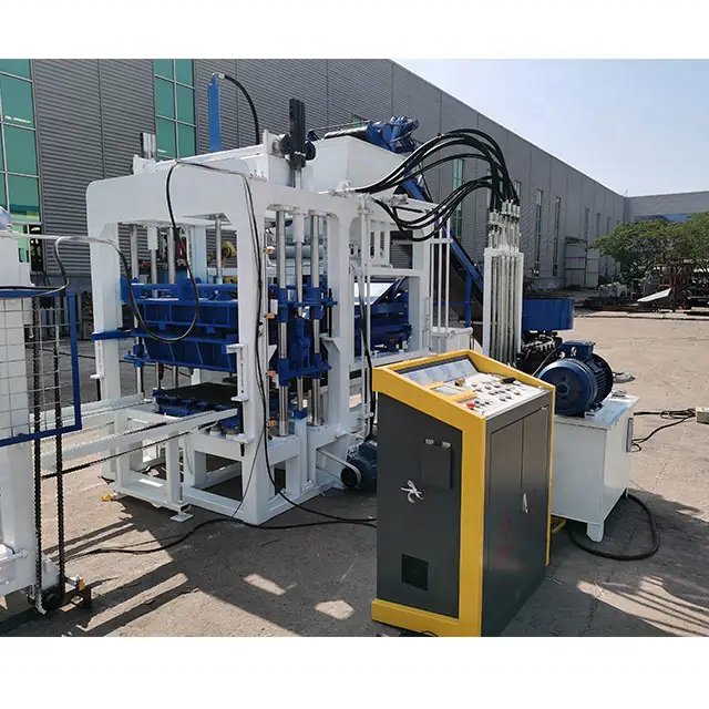 SHIYUE Factory's Automatic Special Brick Making Machinery Qt 4-18 Press Machine Brick Block Production PLC Manufacturer