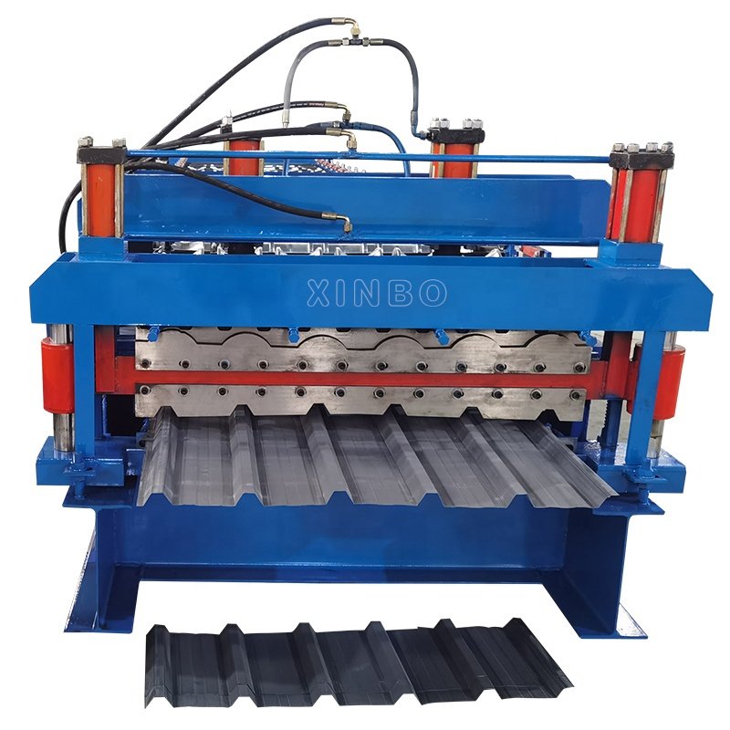 Hot sale High speed double layer roof tile Roll Forming Machine for Construction and Building industry