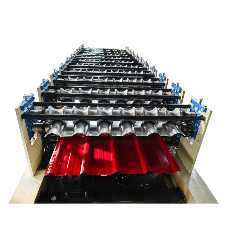 Hot sale High speed double layer roof tile Roll Forming Machine for Construction and Building industry