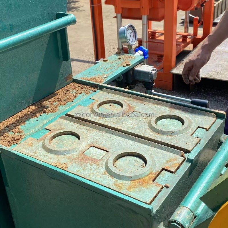 Factory supply 2-25 hydraulic press brick making machine automatic clay concrete block making machine in uganda