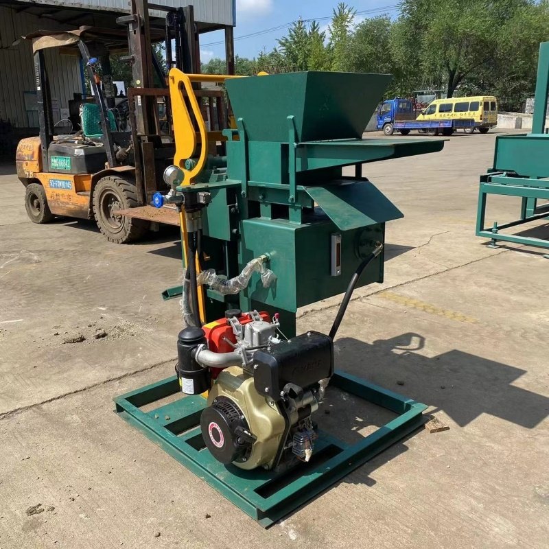 Factory supply 2-25 hydraulic press brick making machine automatic clay concrete block making machine in uganda