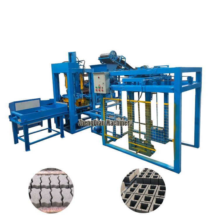 QT3-15 Automatic Paver stone making machine /Paving brick making machine /Standard paving brick block making machine