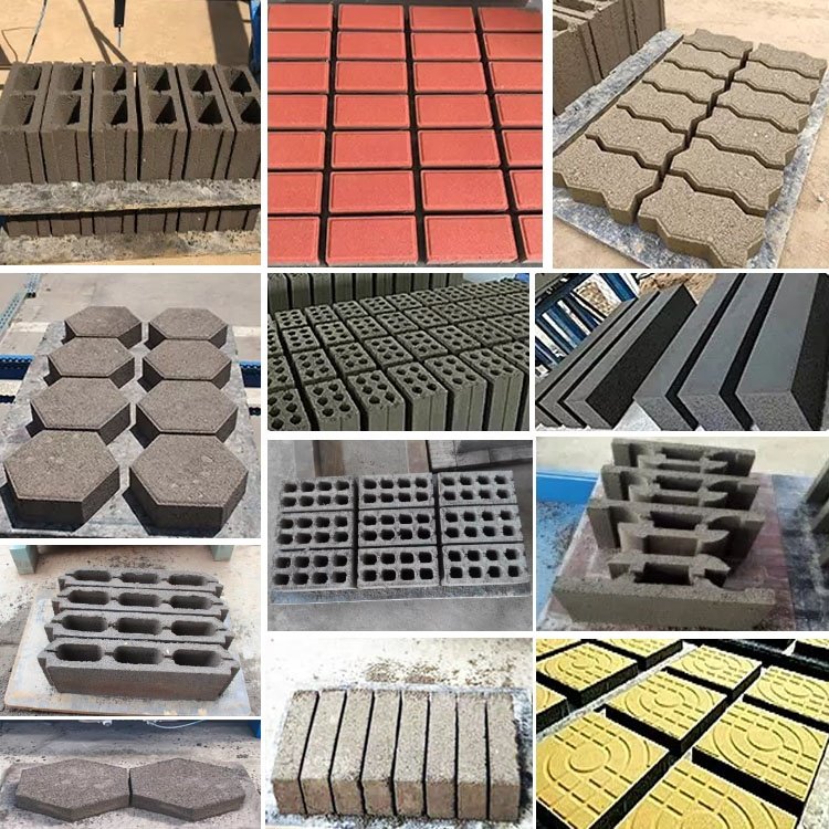 QT3-15 Automatic Paver stone making machine /Paving brick making machine /Standard paving brick block making machine