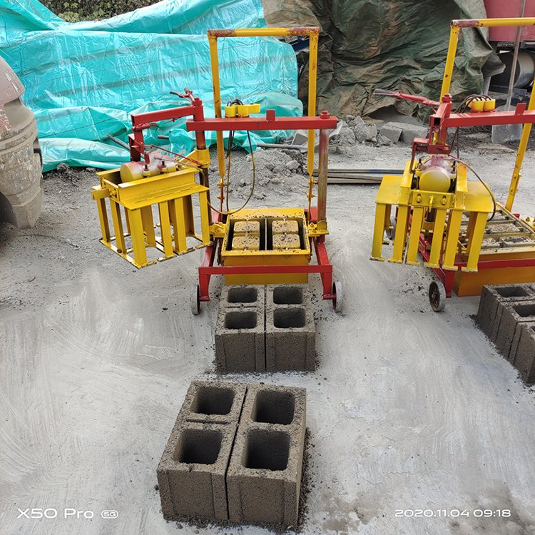 Hot Sale Small Scale Brick Making Machine Manual Cement Brick Making Machine Price In India