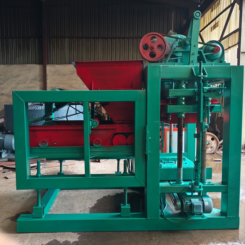 QTJ4-26 Stone Brick Making Machine China Concrete Block and Cement Brick Making Machinery