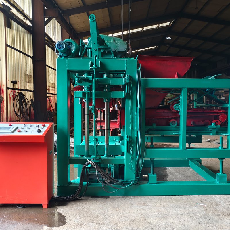 QTJ4-26 Stone Brick Making Machine China Concrete Block and Cement Brick Making Machinery