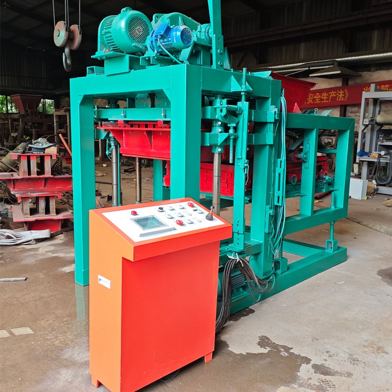 QTJ4-26 Stone Brick Making Machine China Concrete Block and Cement Brick Making Machinery
