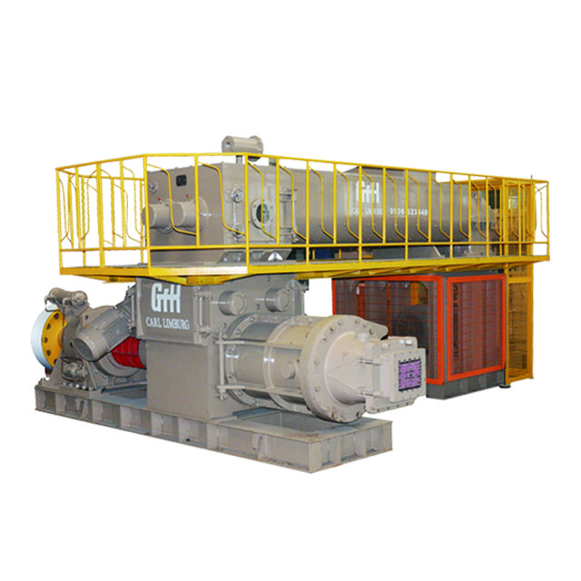 Brick Making Machinery VP50B Fully Automatic Mud Vacuum Extruder Hollow Red Clay Brick Making Machinery