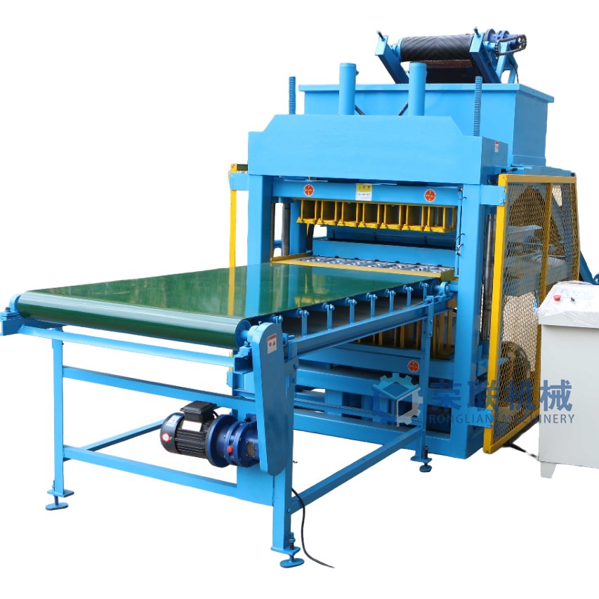 Ronglian Machinery brick making machine RL7-10 compressed earth block machine sale for