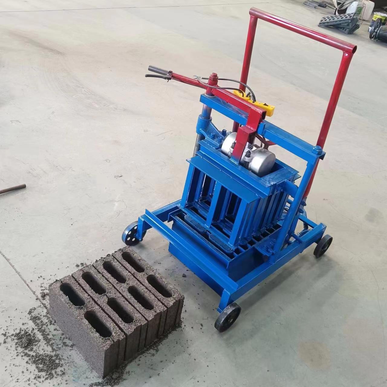 philippines hollow block mold, block molding machine