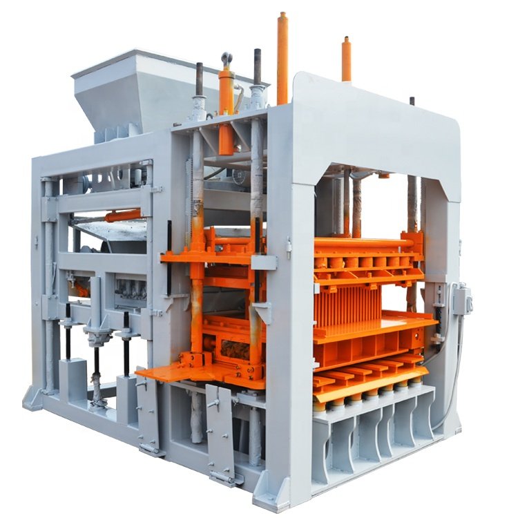 SHIYUE QT 8-15 full automatic Concrete Brick making machinery block making machine building material Interlocking