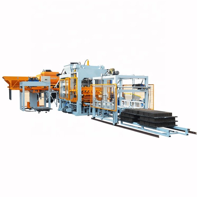 SHIYUE QT 8-15 full automatic Concrete Brick making machinery block making machine building material Interlocking