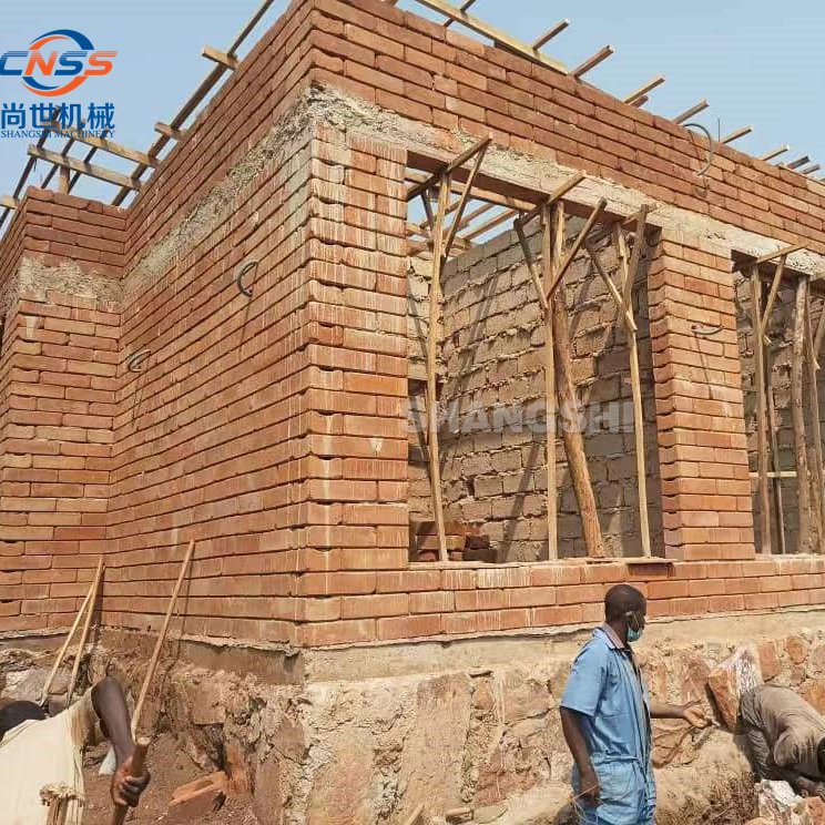 2025 new cheap hollow red clay interlocking brick making machinery for sale
