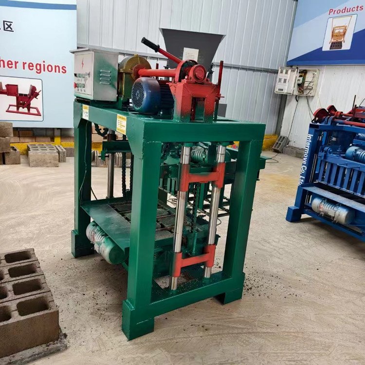 Factory direct concrete brick machine hollow brick press non-combustible brick machine