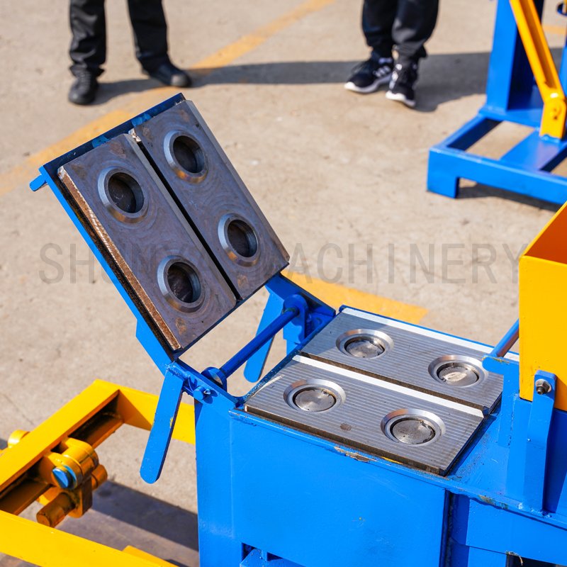 Easy to operate QMR2-40 Small clay soil block machine Manual solid brick making machine