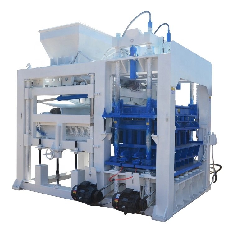 2023 QT cement paver block making machine hollow brick making machine concrete brick making machinery