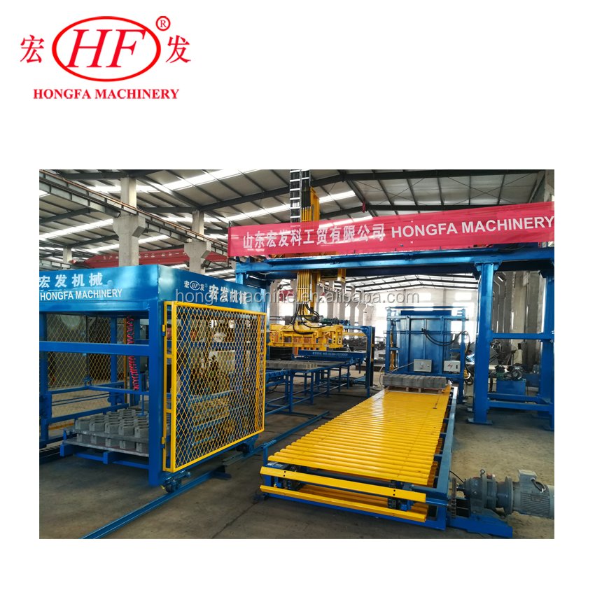 cuber machineConcrete block stacking machine automatic palletizer brick making machine block