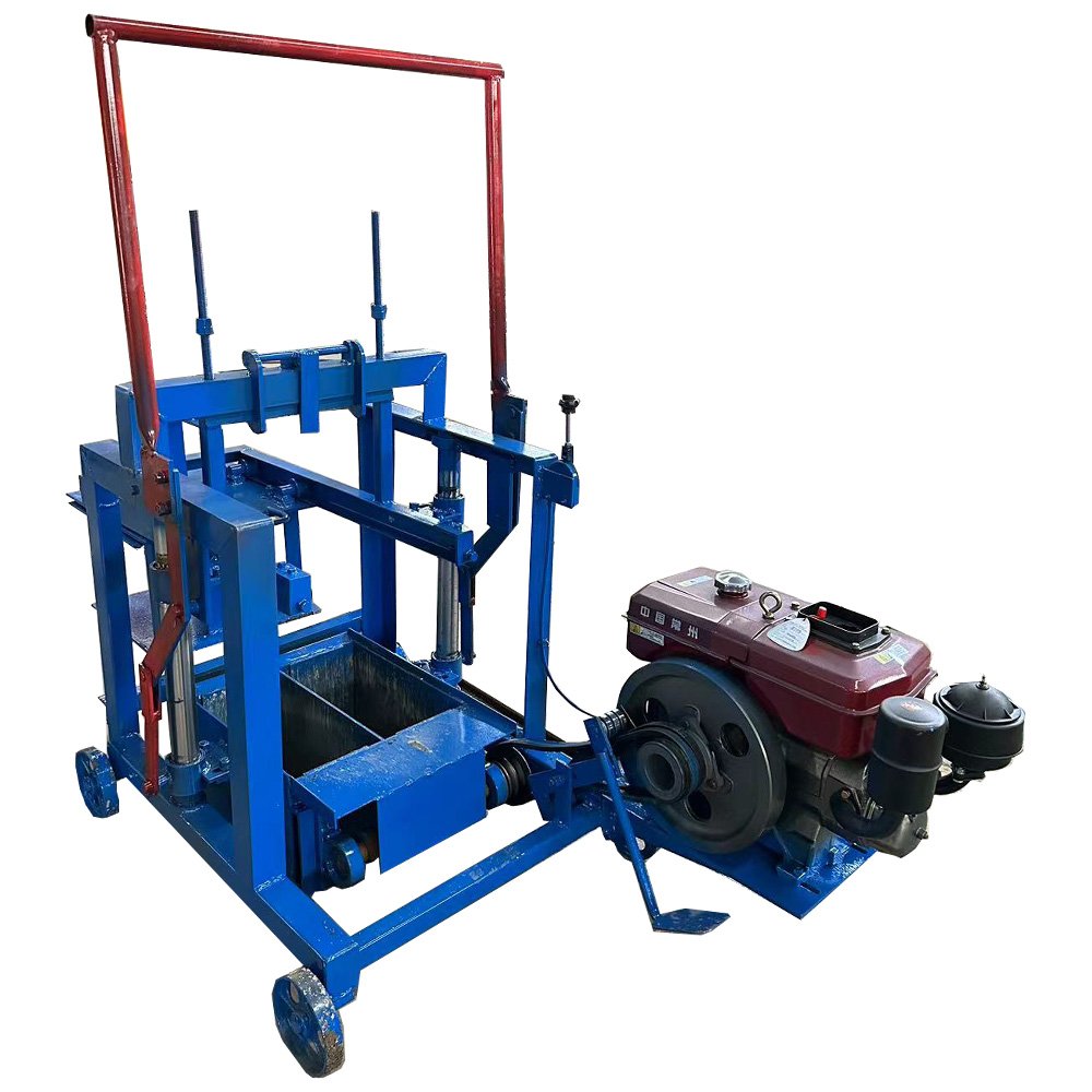 Diesel Engine Guatemala Concrete Brick Making Machine Machinery For Making Building Blocks