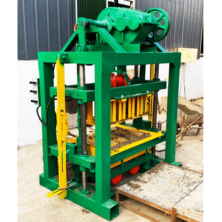 QTJ4-40 cement block making machine brick making machinery hollow block making machine