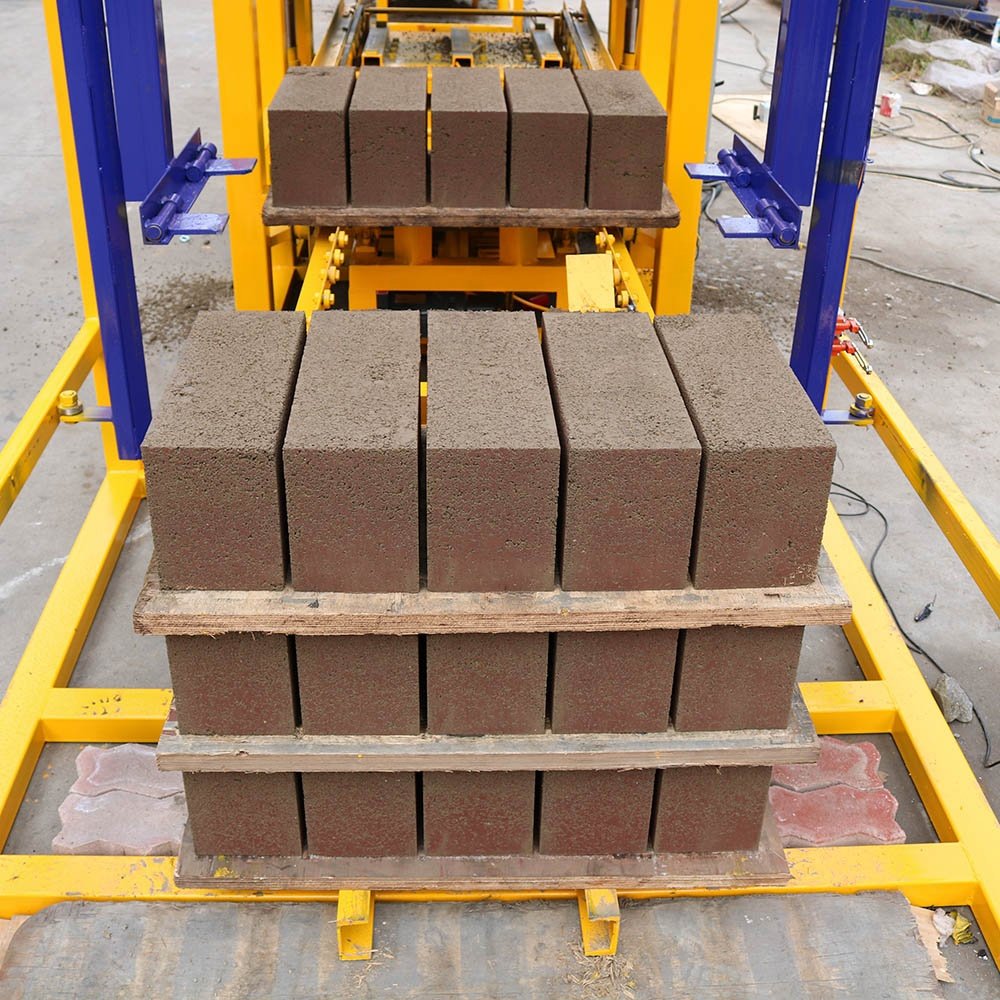 semi automatic cement paving block molding machine