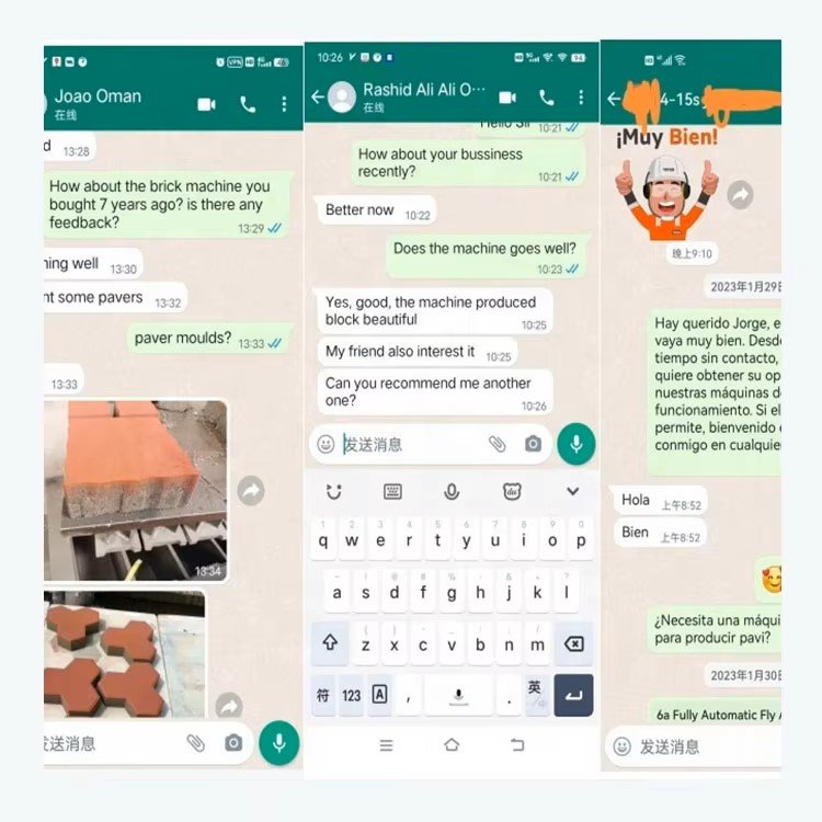 ISO CE Certified QT4-15D Hydraulic Pressure Hollow Bricks Making Machine Produces Hydroform Bricks Mold Brick Production Line