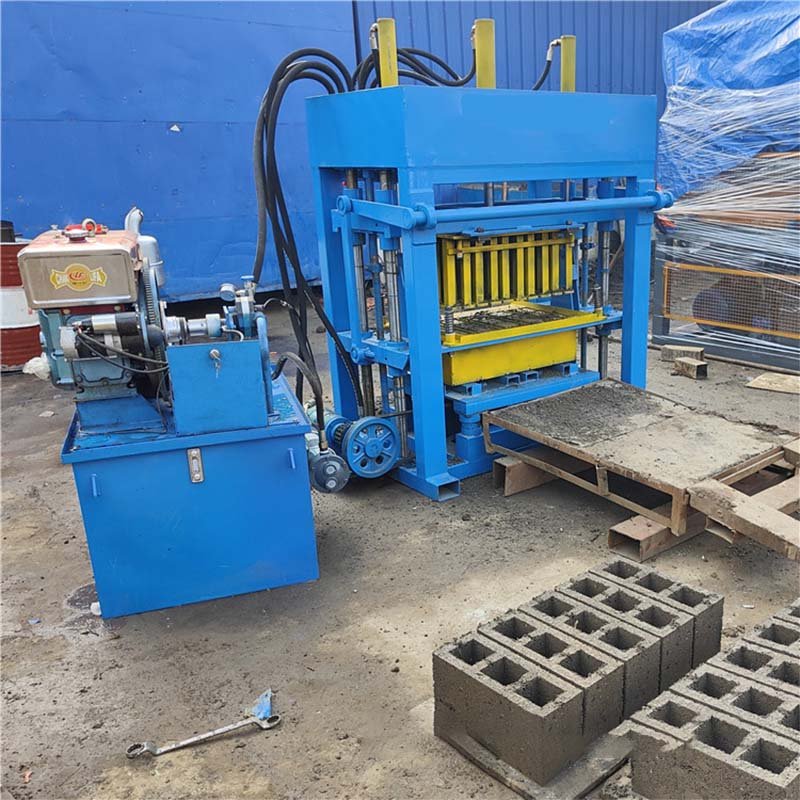 QT4-40 High efficient hollow brick machine manual block making machine