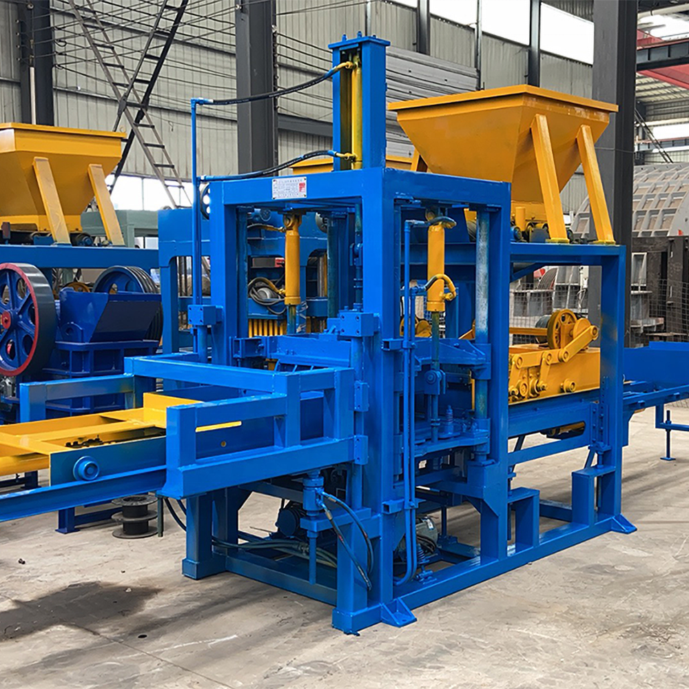 Full Automatic Concrete Block Making Machine Cement Solid Fly Ash Brick Making Machinery Hydraulic Hollow Block Making Machine