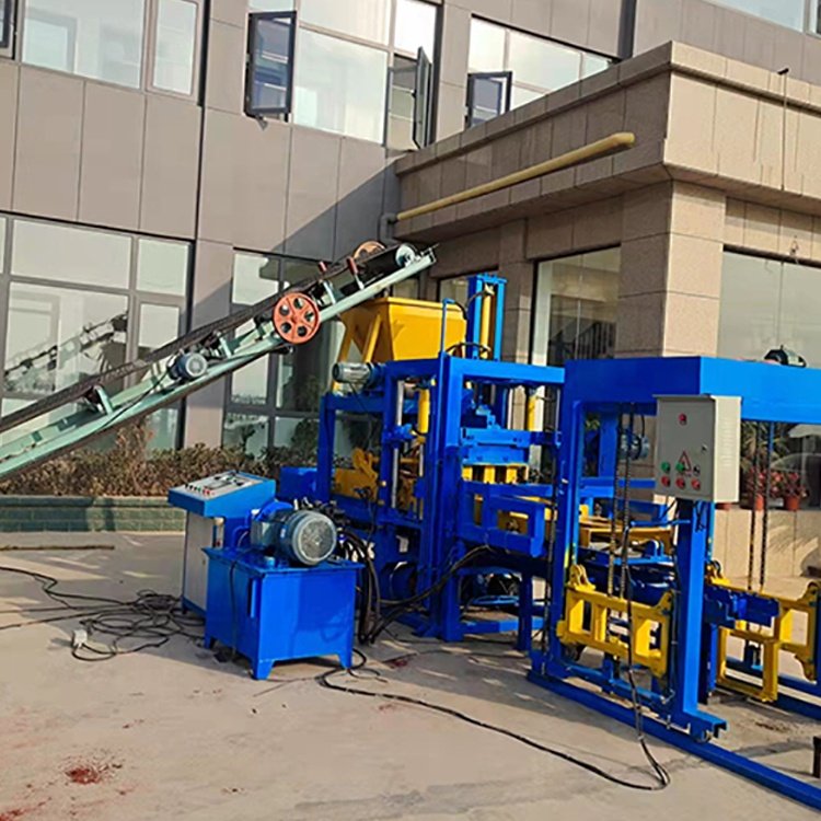 Full Automatic Concrete Block Making Machine Cement Solid Fly Ash Brick Making Machinery Hydraulic Hollow Block Making Machine