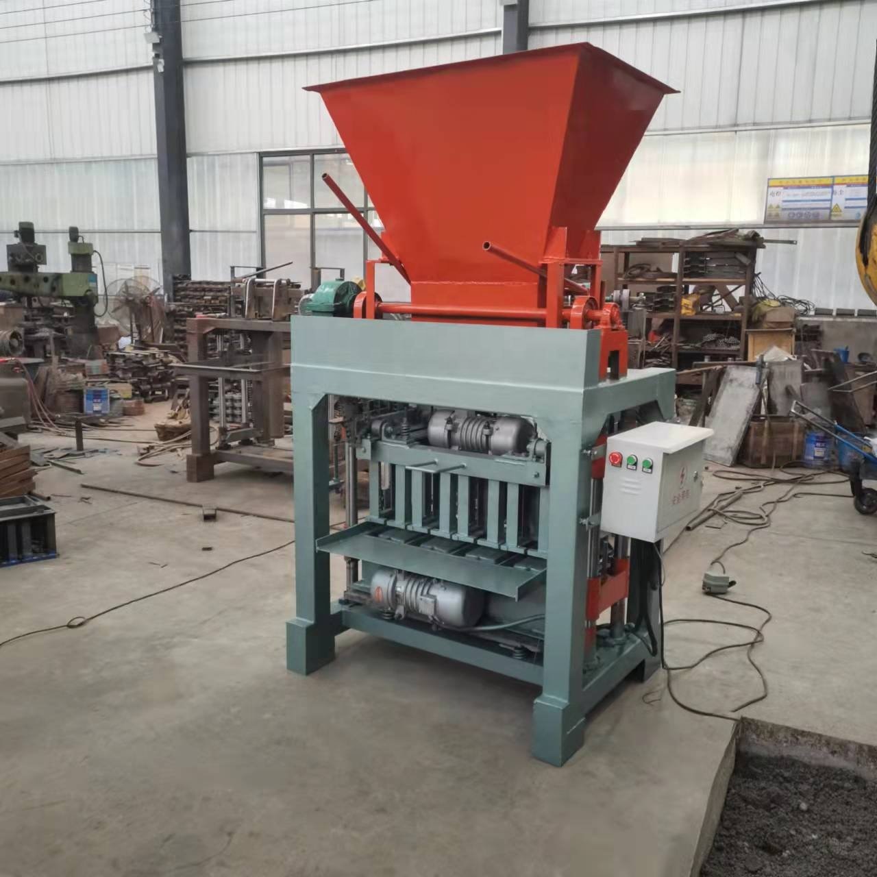Price Of High Quality Fully Automatic Concrete Block Making Machine Automatic Line Price In South Africa