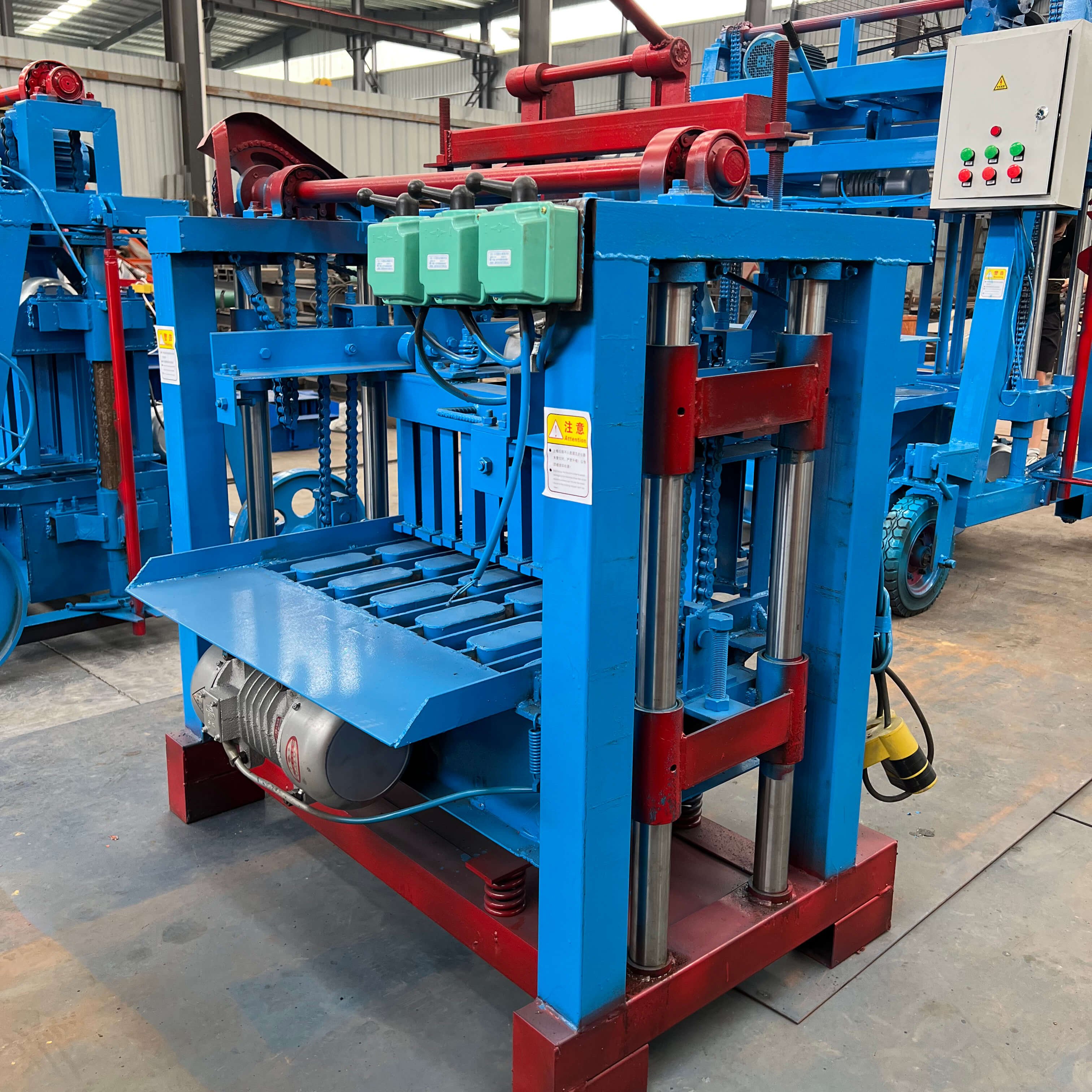 Concrete block machine stone Split mud clay Brick Making Machinery