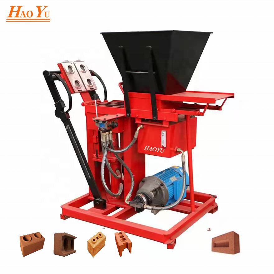 Small Type Hydraulic Clay Brick Making Machine Hot Selling Products Soil Interlocking Block Machine Brick Oven Pakistan Supplier