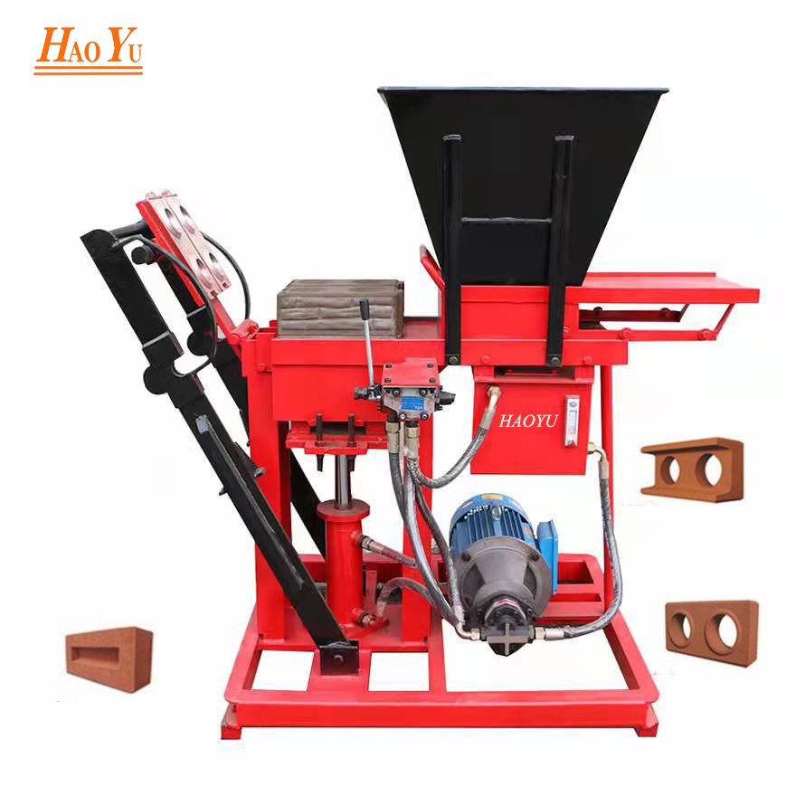 Small Type Hydraulic Clay Brick Making Machine Hot Selling Products Soil Interlocking Block Machine Brick Oven Pakistan Supplier