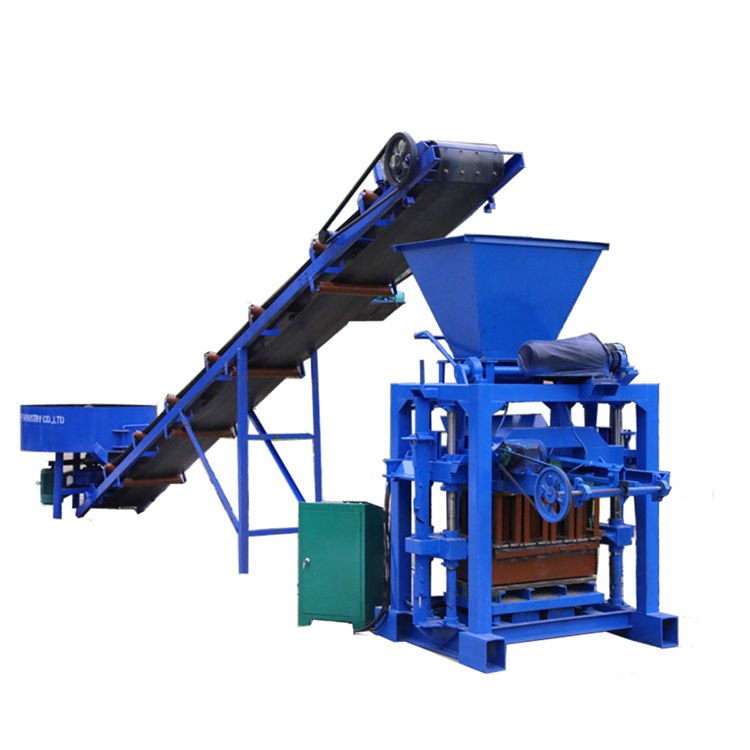 Hot Selling Products in Ghana QT4-35 Manual Bricks Making Machine Lowest Price Concrete Block Machine Manual Machinery Global