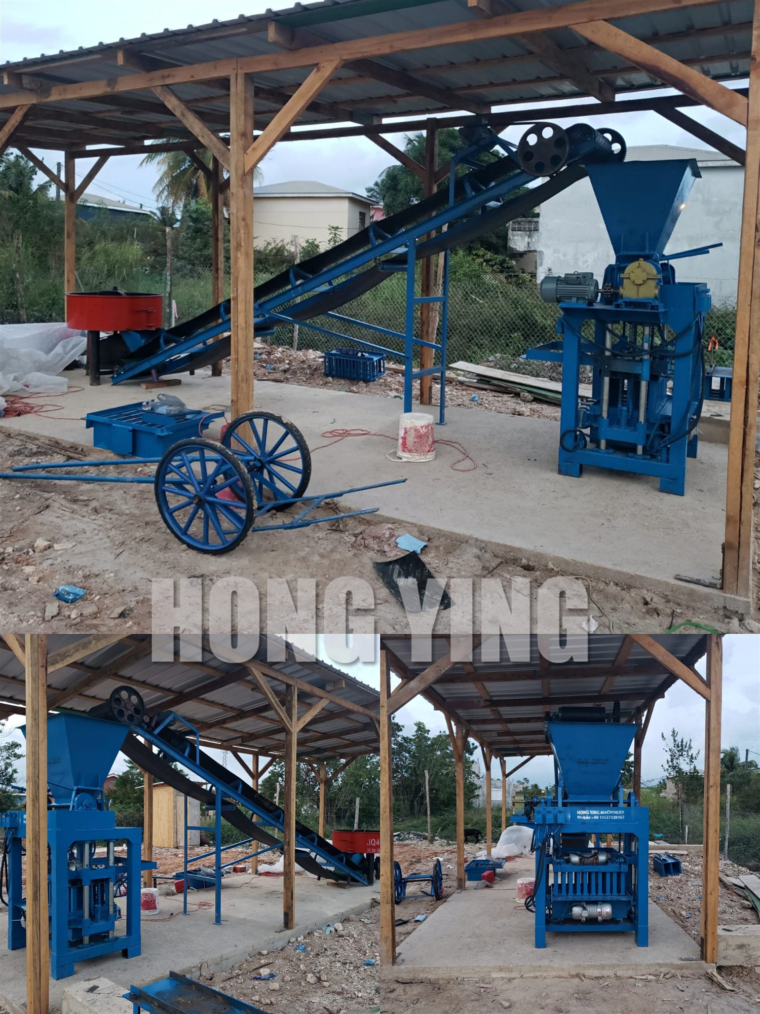 High capacity concrete solid brick making machinery paving brick making machine for sale