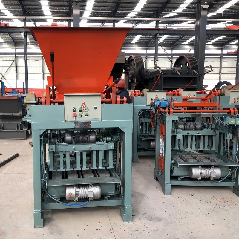 Various Molds Small Production Line BL4-35B Concrete Brick Making Machine Semi Automatic Block