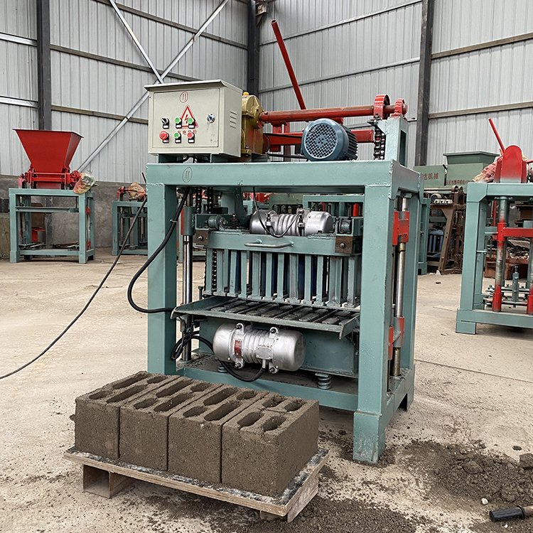 Brick Making Machine for Ground Tiles and Permeable Blocks in China Slope Tile Lawn Tile Production Line