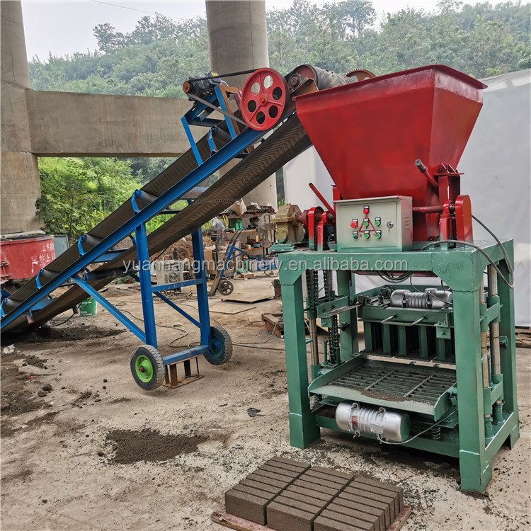 Fully automatic cement brick making machine paving bricks production line