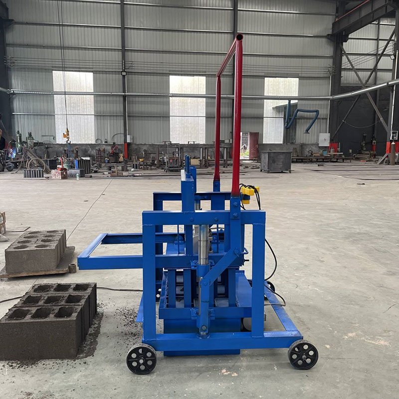 Customizable Cement Concrete Block Production Machine With Controller Small Concrete Brick Machine