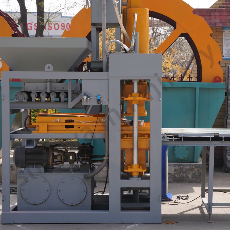 hydraulic press interlocking compressed earth block machines SY7-10 clay brick making machine fully automatic