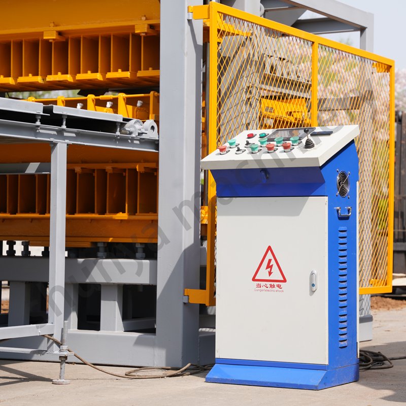hydraulic press interlocking compressed earth block machines SY7-10 clay brick making machine fully automatic
