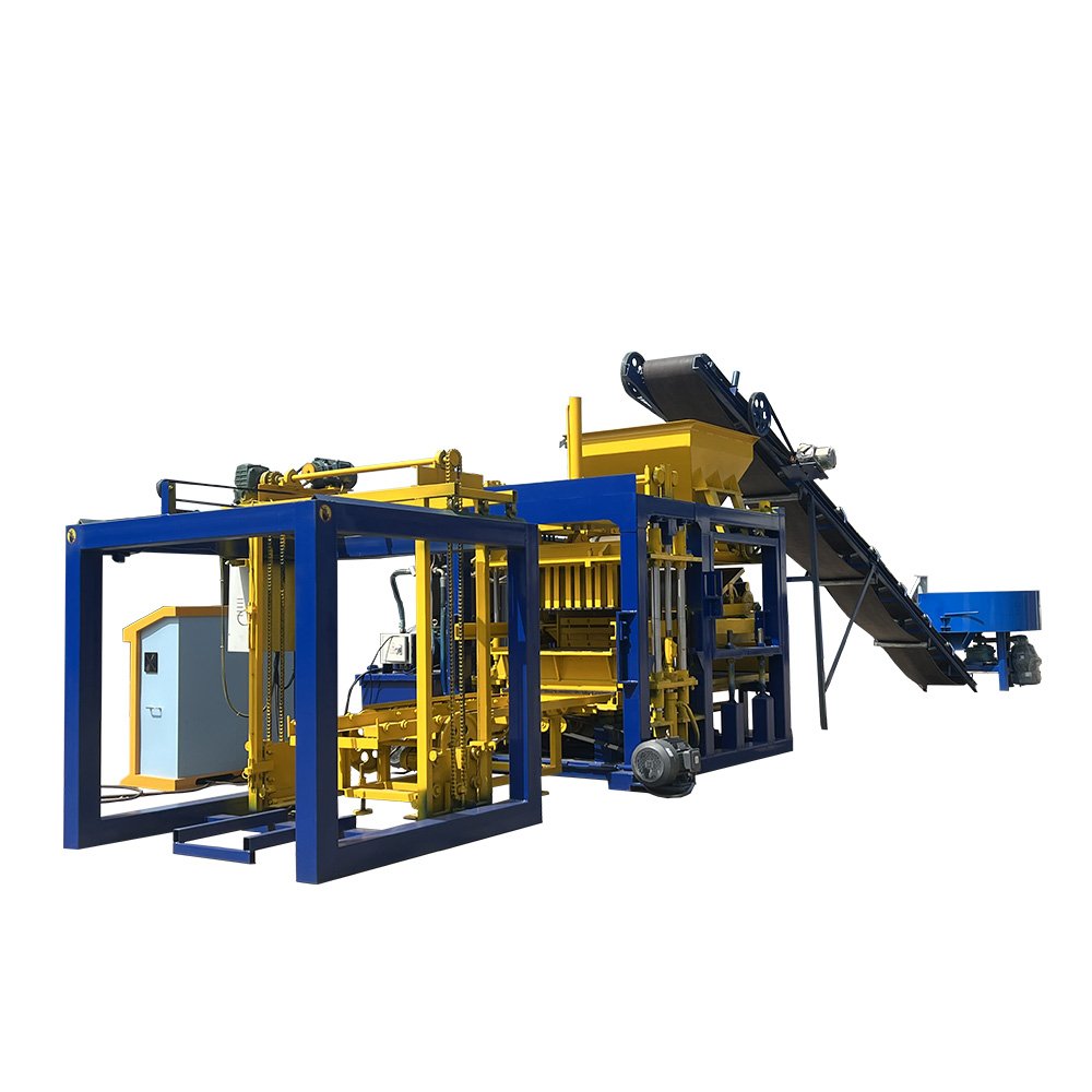 full automatic Brick making machine Concrete block Molding machine QT4-15 block making machine For Sale