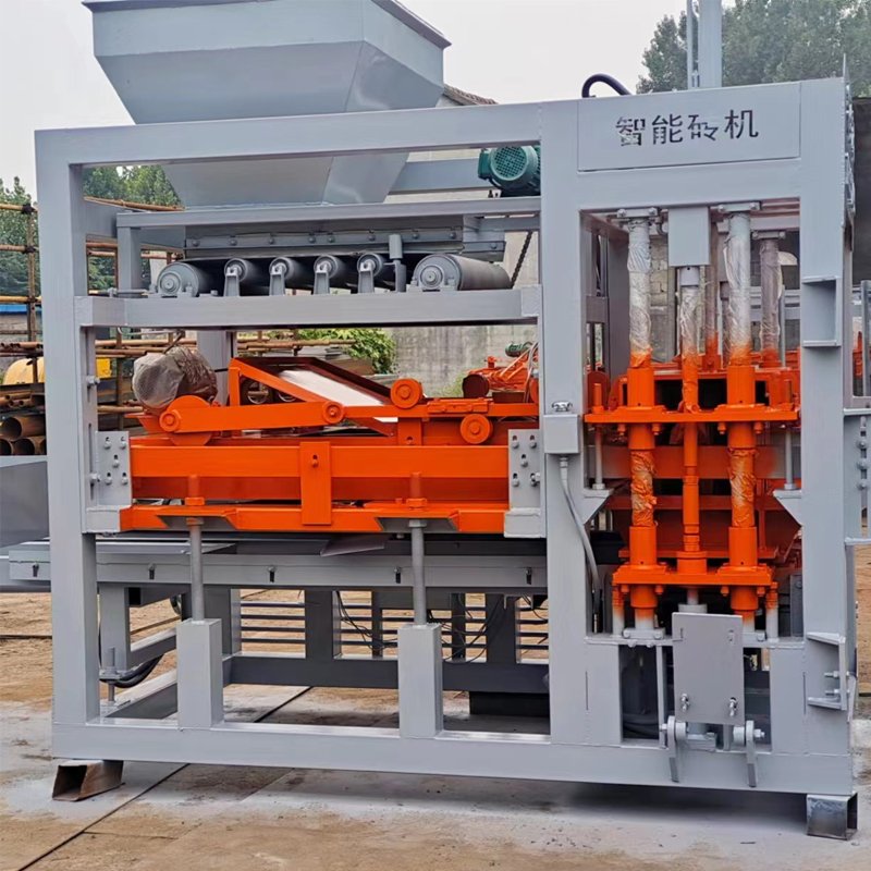 qt4-15 block machine automatic brick making small scale brick making machine brick cutting machine