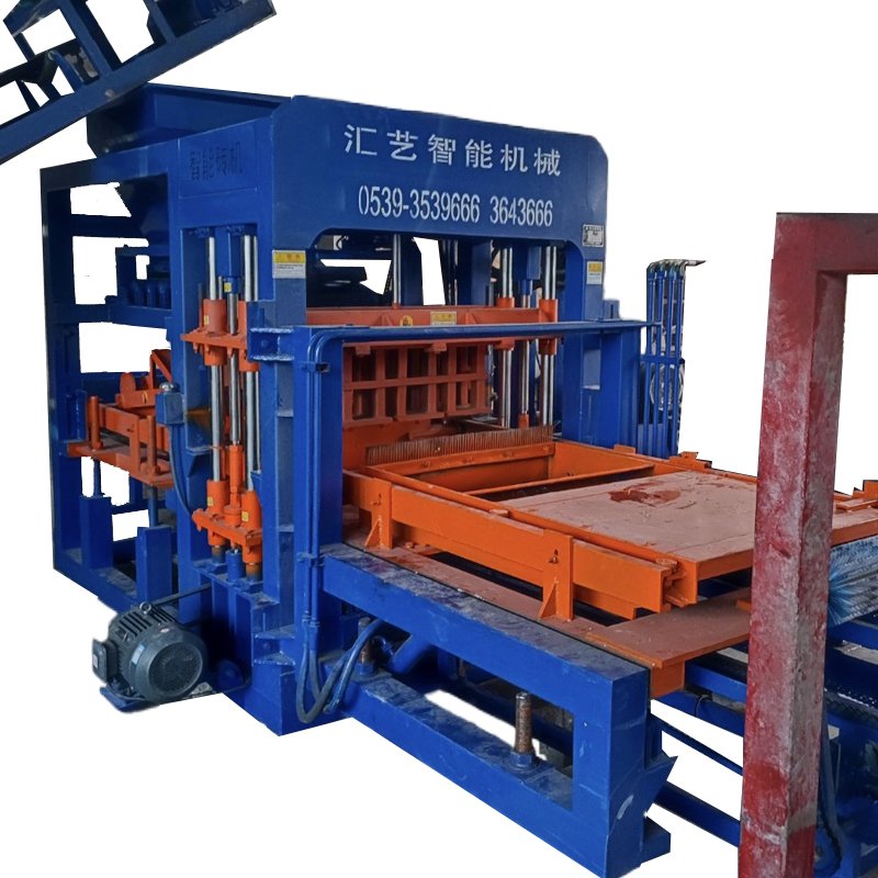 qt4-15 block machine automatic brick making small scale brick making machine brick cutting machine