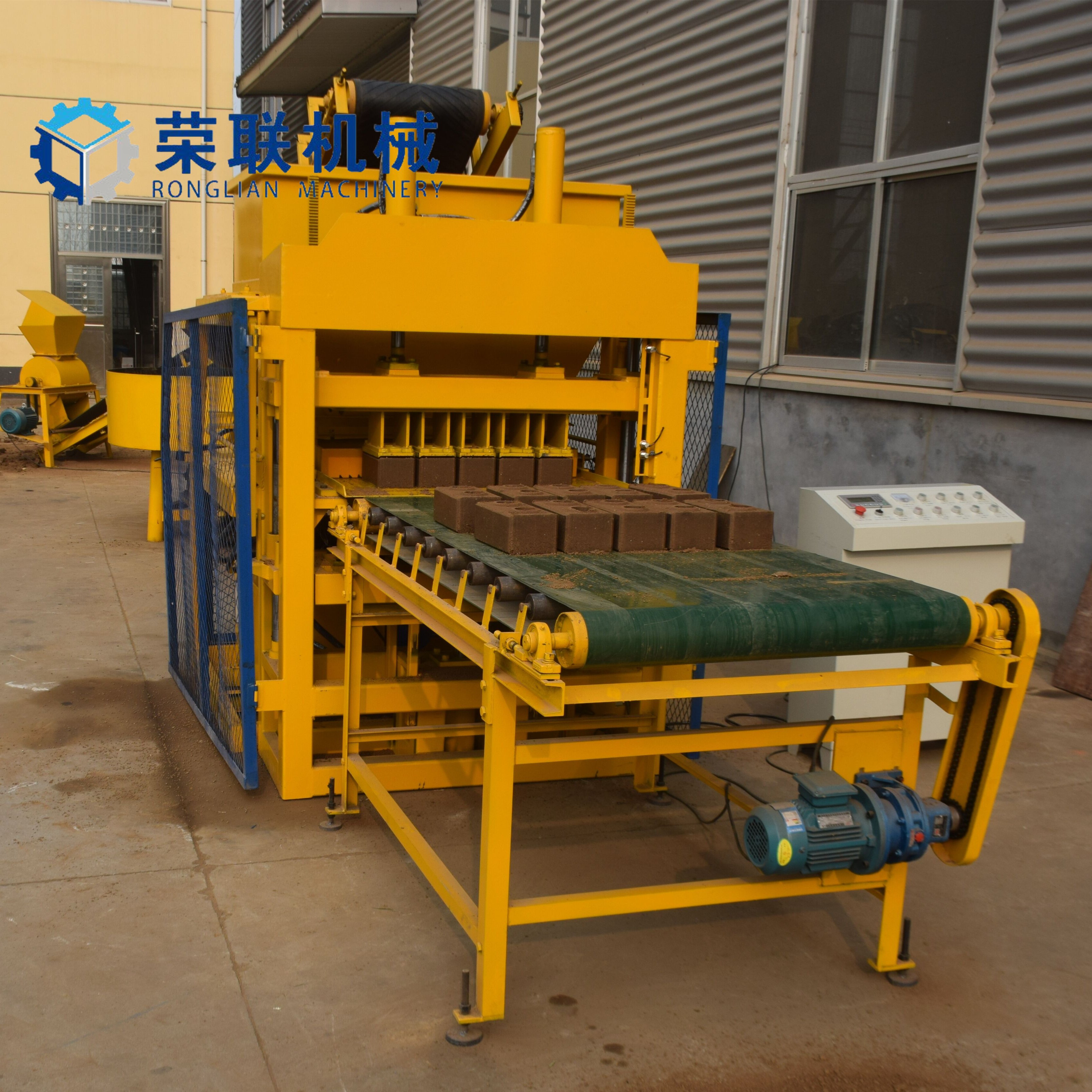 Fully Automatic Rl5-10 Clay Block Brick Making Machine For Sale