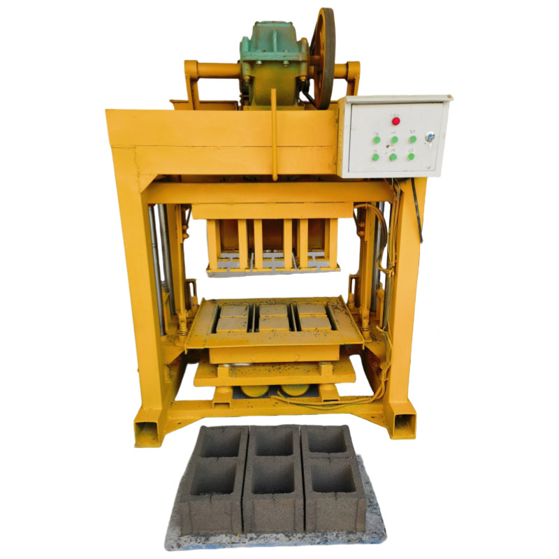 Multi functional semi-automatic cement hollow brick making machine sells well in Africa cement block making machine