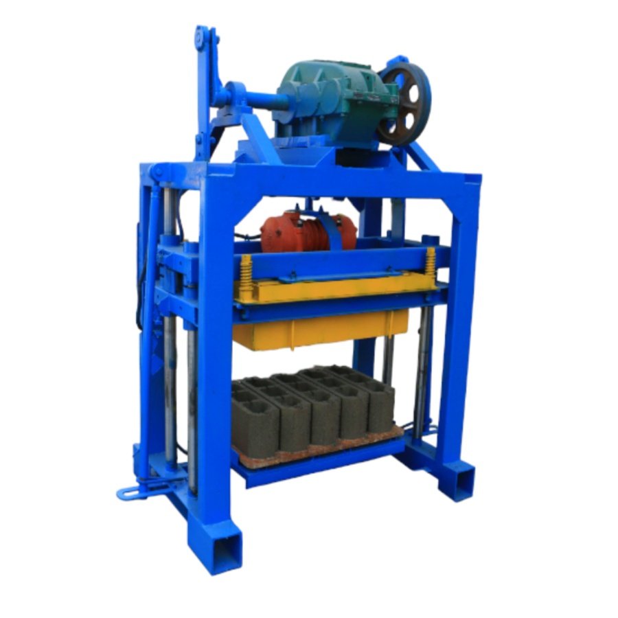 QT40-2 Semi-Automatic Block Production Machine Paving Brick Making Machine Block Moulding Machine in Ghana