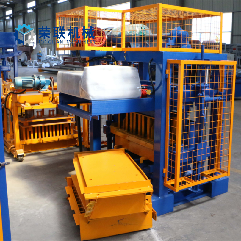 QT40-2 Semi-Automatic Block Production Machine Paving Brick Making Machine Block Moulding Machine in Ghana