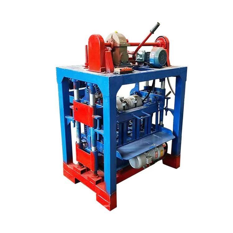 Small non burning mobile cement brick making machine