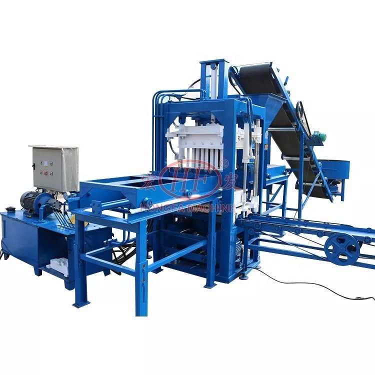 HFQT3-20 Color Paving Block Machine Automatic Cement Sand Brick Brick Making Machine Mini Brick Plant for Africa 11500pcs/8hours